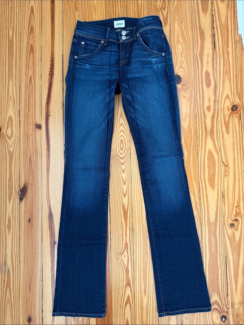 Hudson Jeans Women's Indigo Bootcut Stretch Jeans